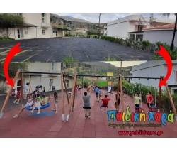 Εκσυγχρονισμός παιδικής χαράς με δάπεδο ασφαλείας EPDM στα Καρδάμυλα Δήμου Χίου (ΒΙΝΤΕΟ)